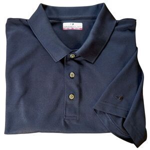 GRAND SLAM Polo Golf Shirt Short Sleeve Performance Fabric Black Size XXL